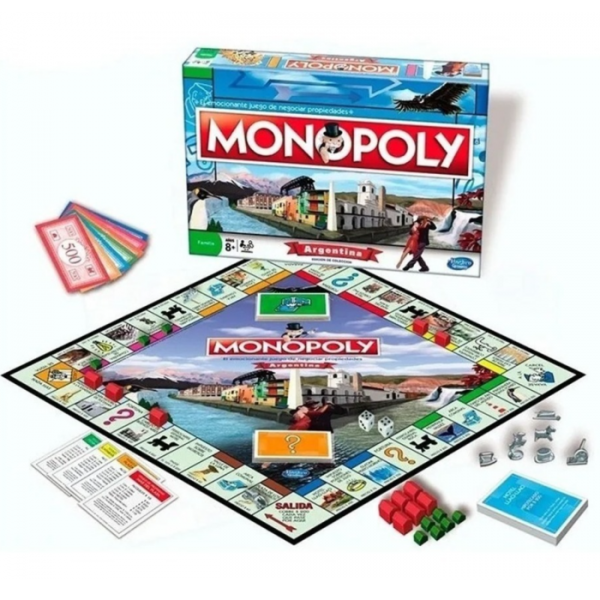 Juego de Mesa Monopoly Argentina Toyco