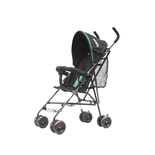 Cochecito Paraguita Tours Negro-Verde