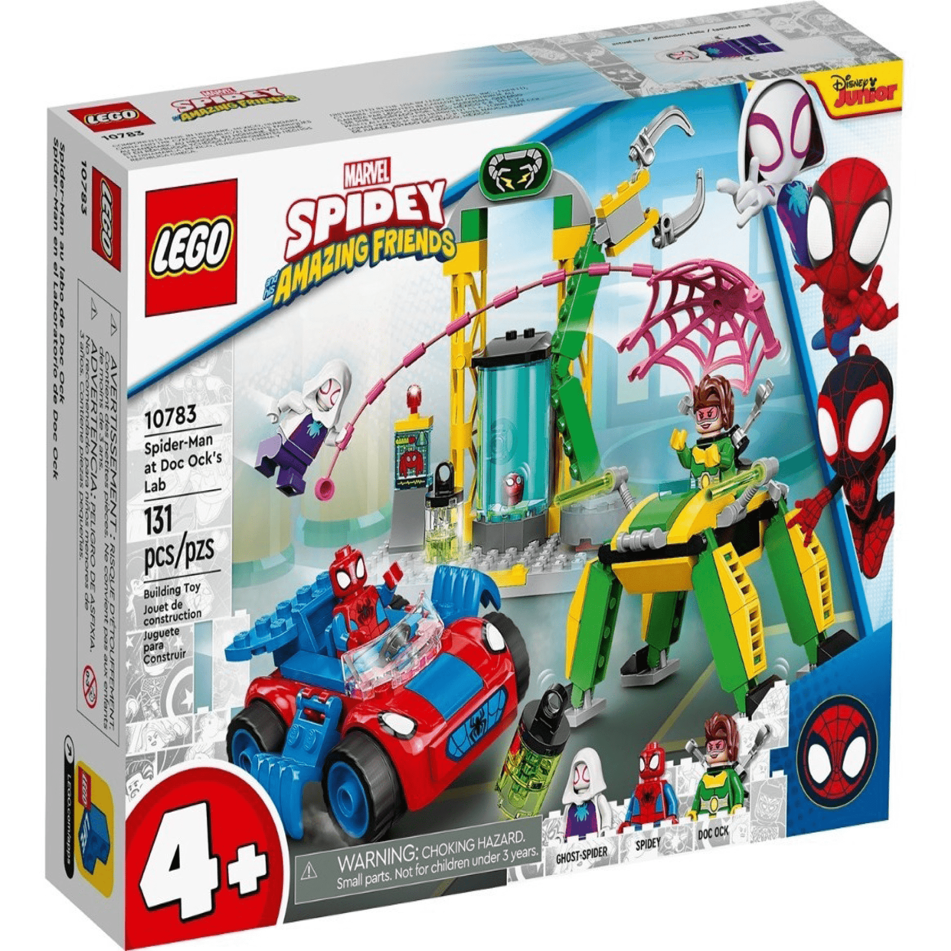 Spiderman Lego en el Laboratorio de Doc Ock