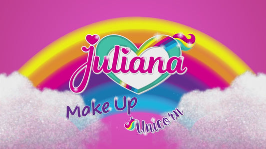 Juliana Valija Make Up Unicorn Chica Amarilla
