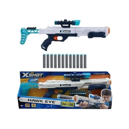 Scope Rifle Escopeta Lanza Dardos A 24 Metros Pistola X Shot