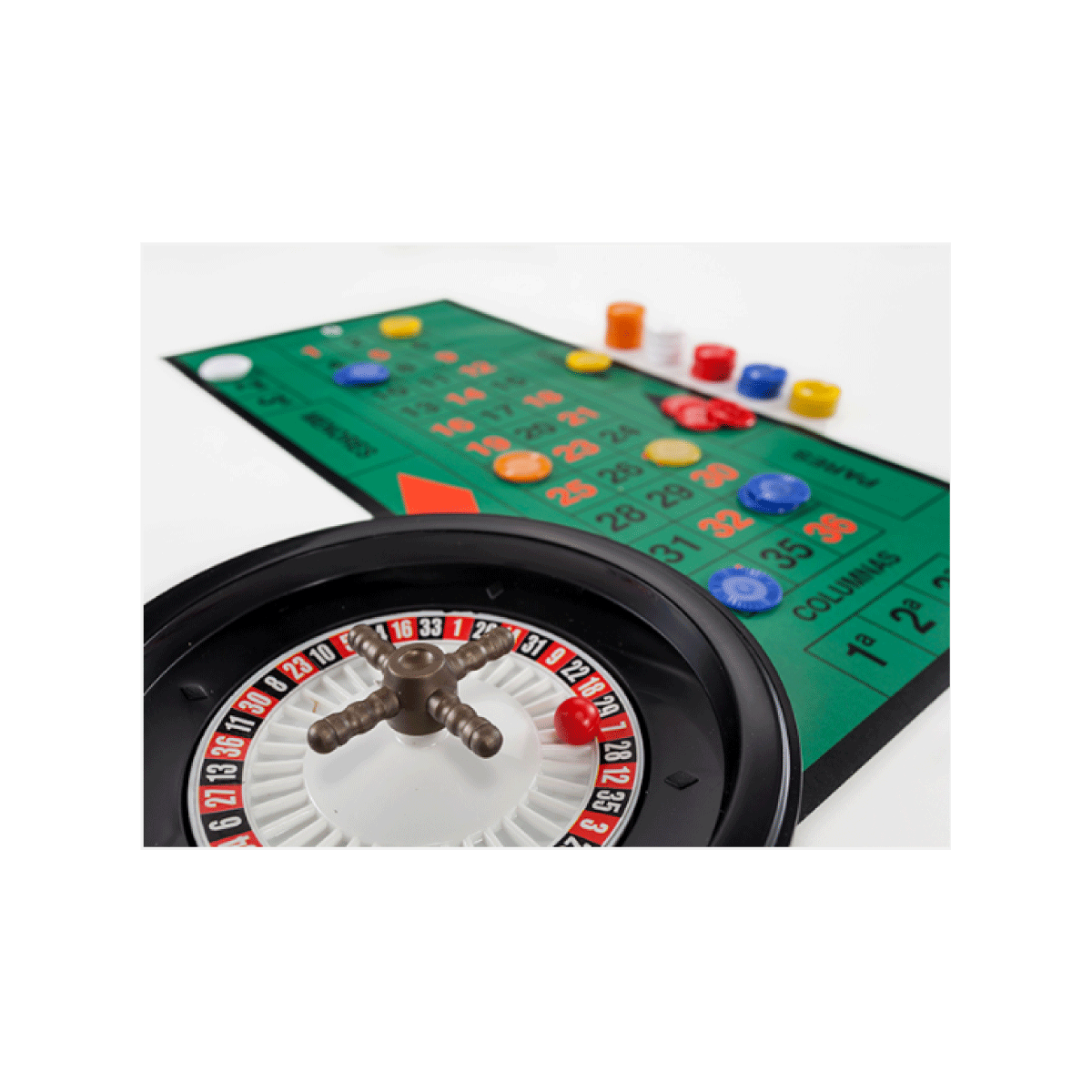 Juego de Mesa Ruleta Mini Ruibal – JUGUETERIAS MONOCOCO