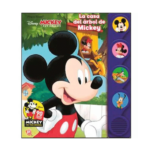 Disney Mickey La Casa Del Arbol