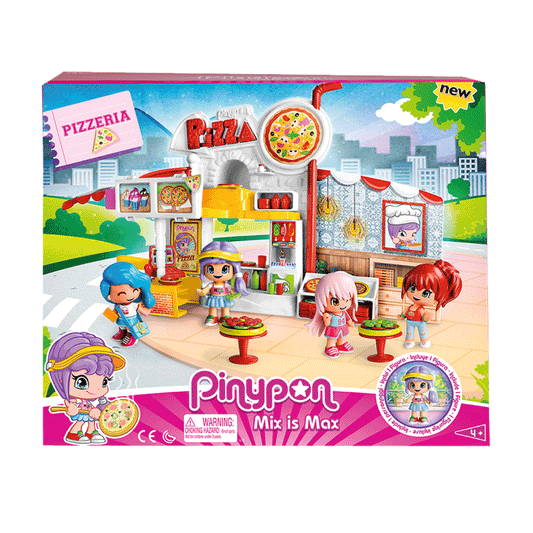 Pinypon Playset Pizzería con Accesorios
