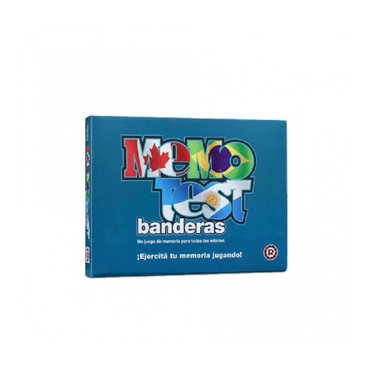 Juego de Mesa Memotest Banderas Ruibal