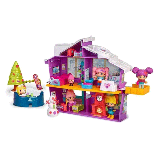 Pinypon Playset Hotel De Invierno Con Accesorios