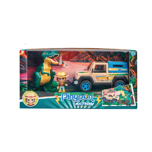 Pinypon Action Set Dinosaurio Jurasico 