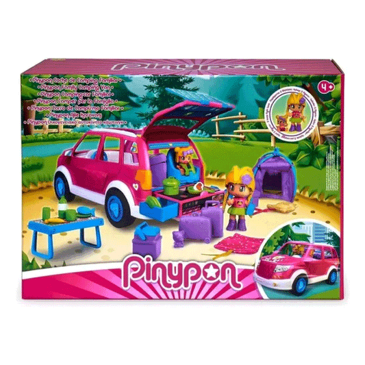 Pinypon Coche Camping C/ Figura Y Accesorios Jeg