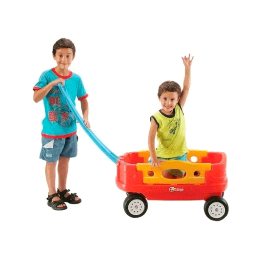 Rotoys Carro Americano De Arrastre
