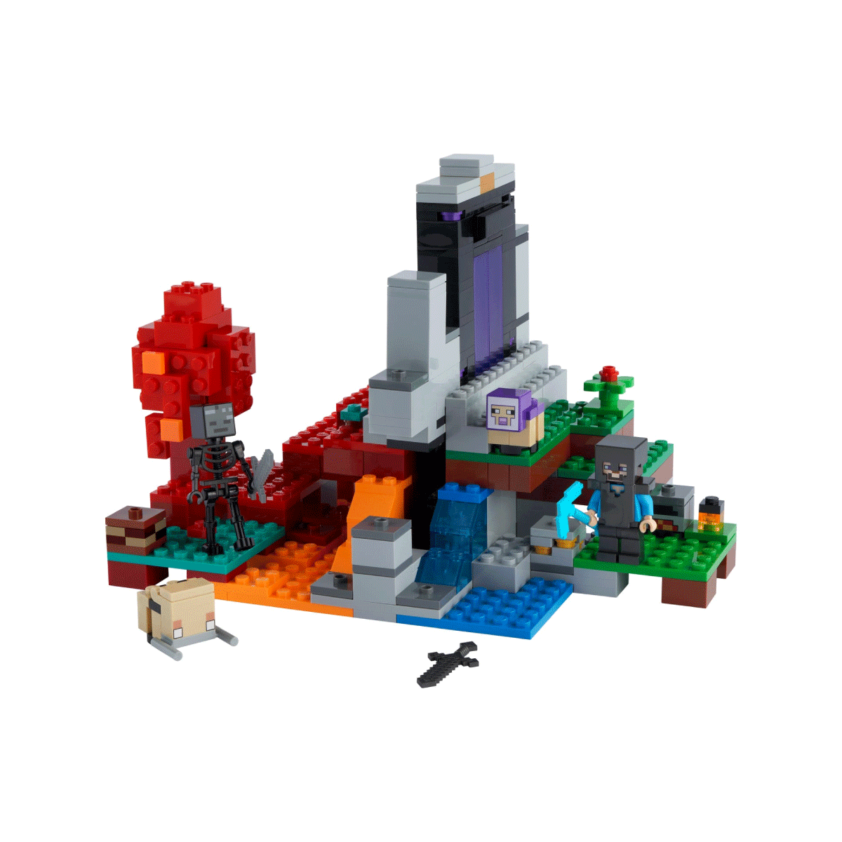 Lego El Portal en Ruinas Minecraft Lego