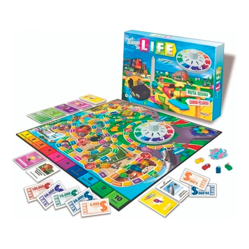 Juego De Mesa Life Argentino Toyco