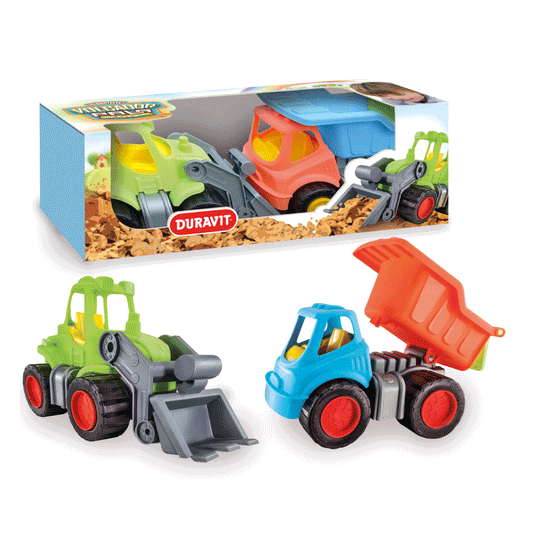 Set N Camión Volcador + Pala Mecanica Duravit