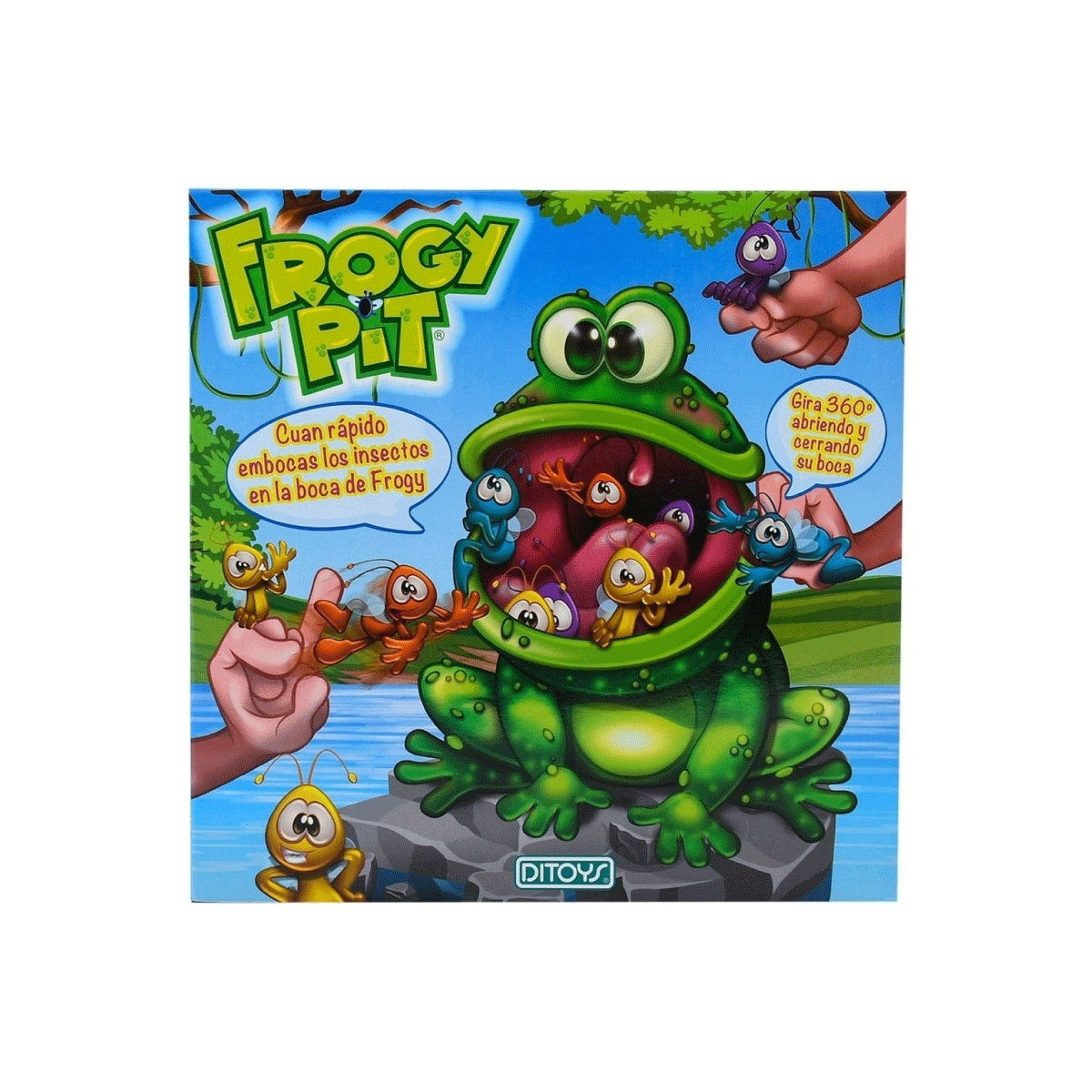 Juego de Mesa Frogy Pit Ditoys