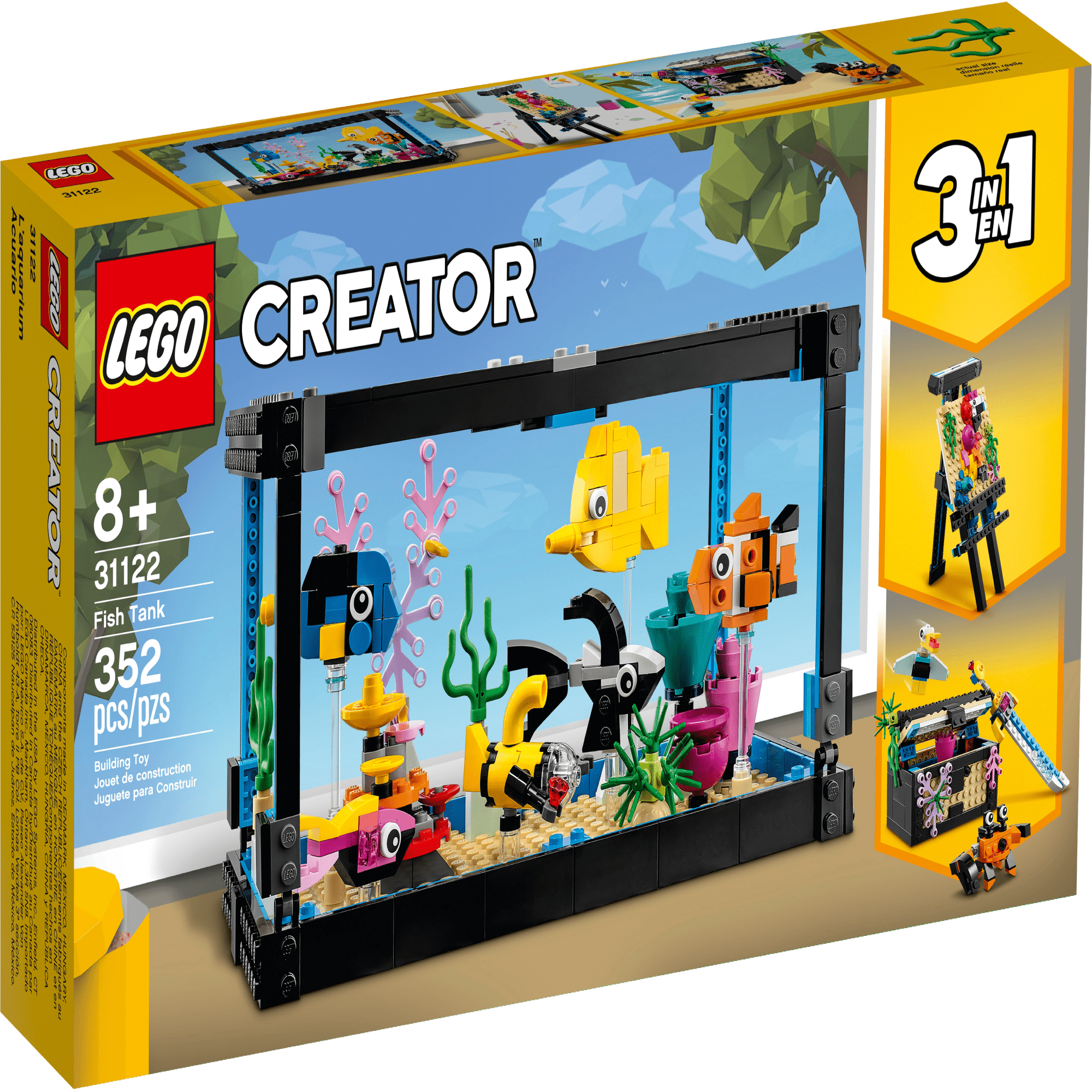 Fish Lego Tank | Mono Coco Jugueterias – JUGUETERIAS MONOCOCO