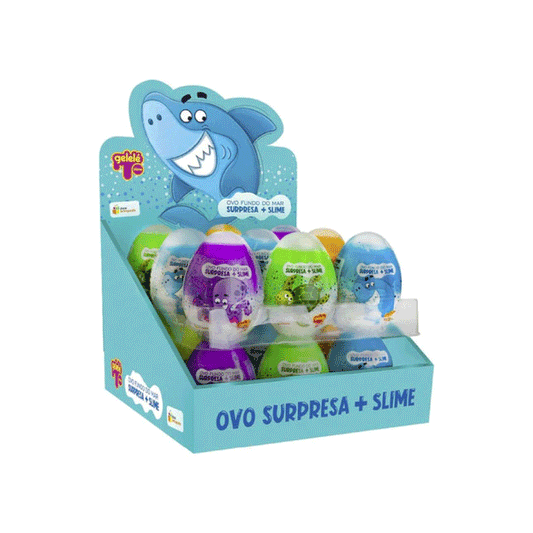 Gelele Slime Huevo Sorpresa Fondo Del Mar 98g