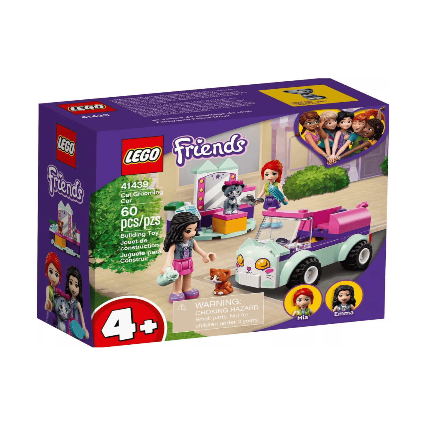 Lego Friends Peluquería Para Gatos Móvil