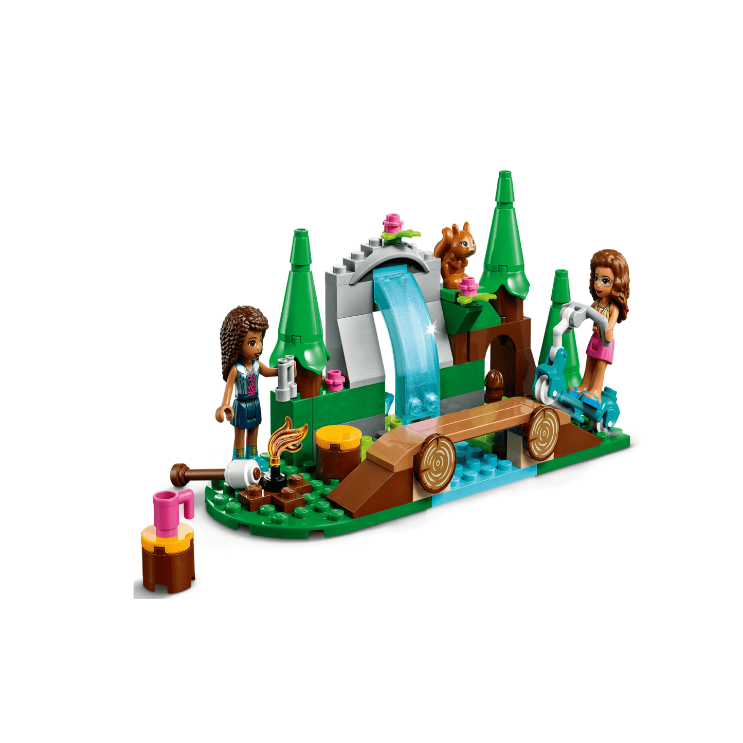 Bosque Lego Cascada