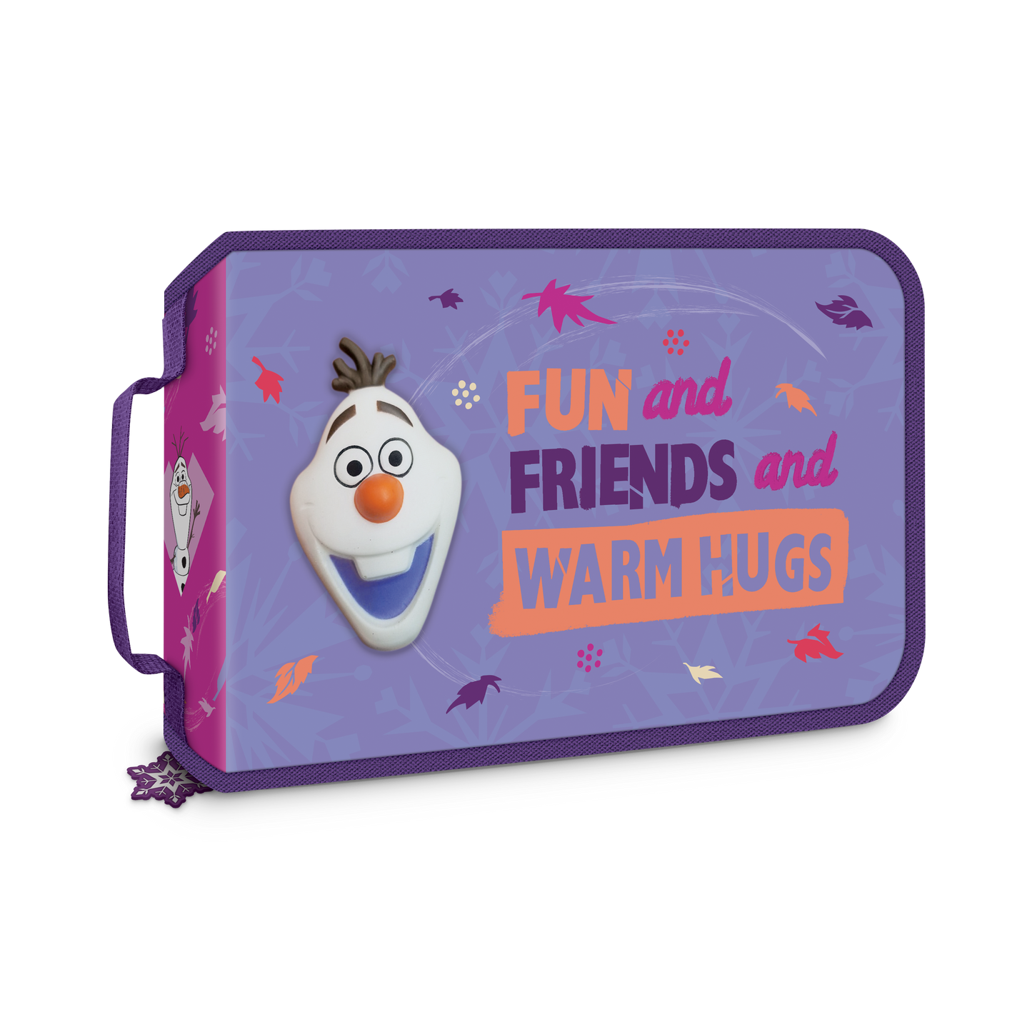 Cartuchera Frozen Squish Desplegable Cierre Horizontal