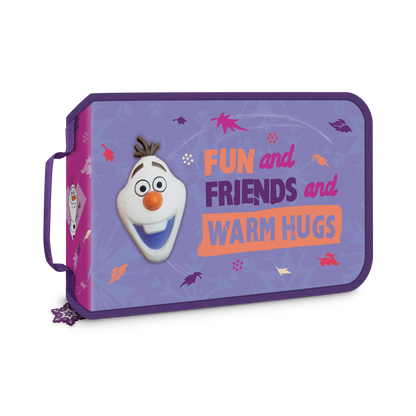 Cartuchera Frozen Squish Desplegable Cierre Horizontal