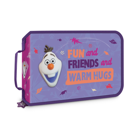 Cartuchera Frozen Squish Desplegable Cierre Horizontal