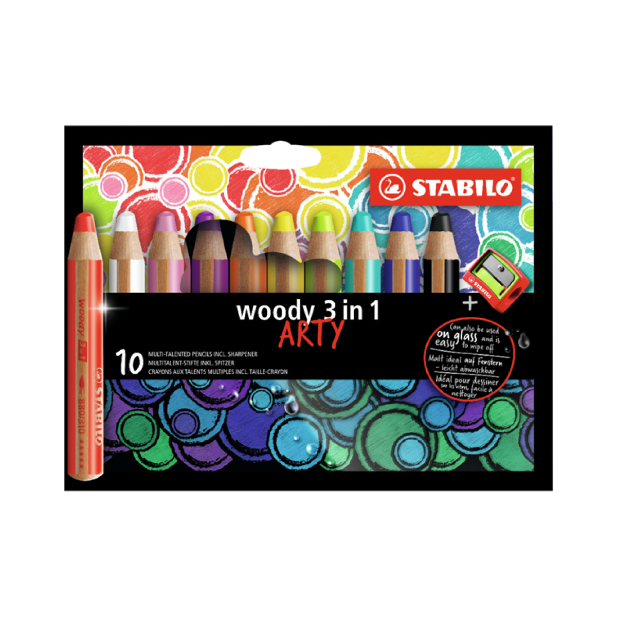 Lapices Woody Arty Estuche X10 Surtidos