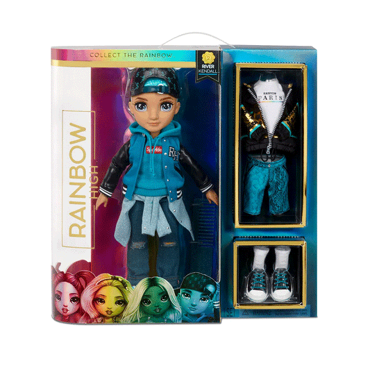 Muñeco Rainbow High Fashion River Kendall Wabro