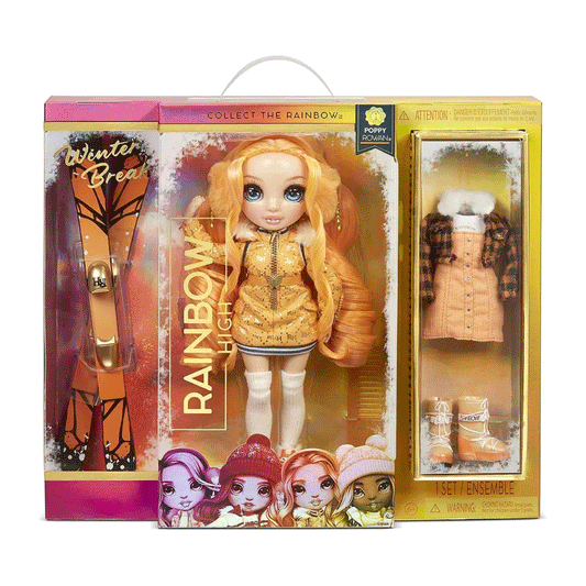 Muñeca Rainbow High Winter Break Poppy Rowan Wabro