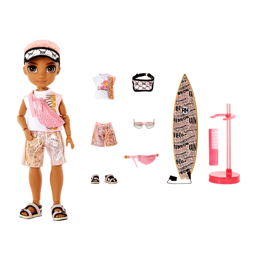 Muñeca Rainbow High P Coast-Finn Rosado