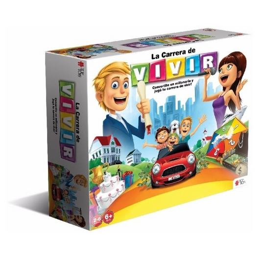 Juego de Mesa La Carrera de Vivir Top Toys