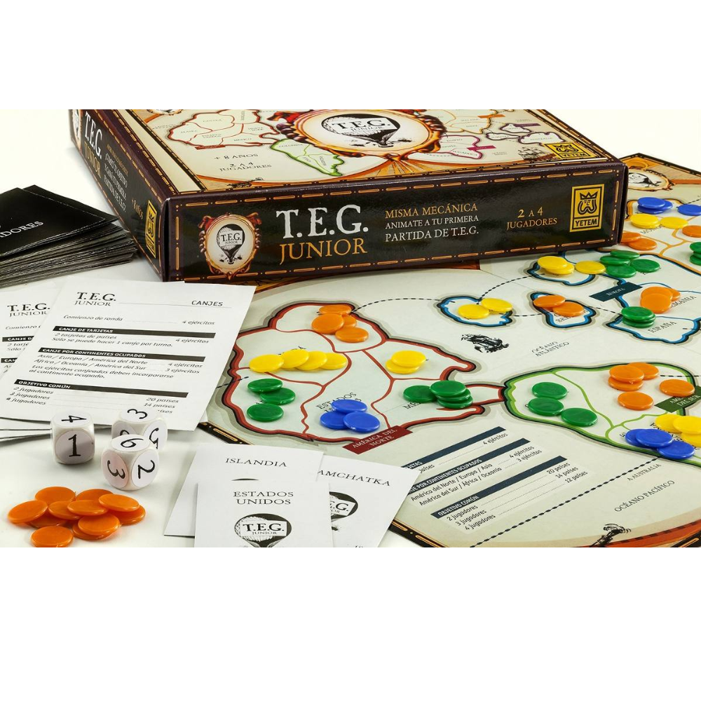 Juego De Mesa Teg La Revancha - Yetem (tipo War) | Cuotas sin interés Juego De Mesa Teg La Revancha - Yetem (tipo War) | Cuotas sin interés