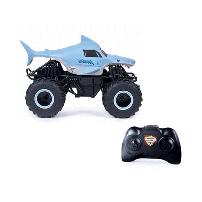Megalodón Trocas Monster De Control Remoto MONSTER JAM AUTO RADIO
