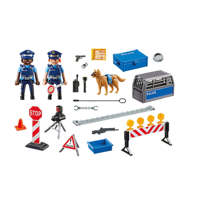 Playmobil City Action Control De Policía