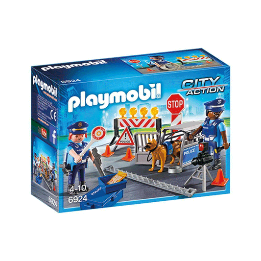 Playmobil City Action Control De Policía