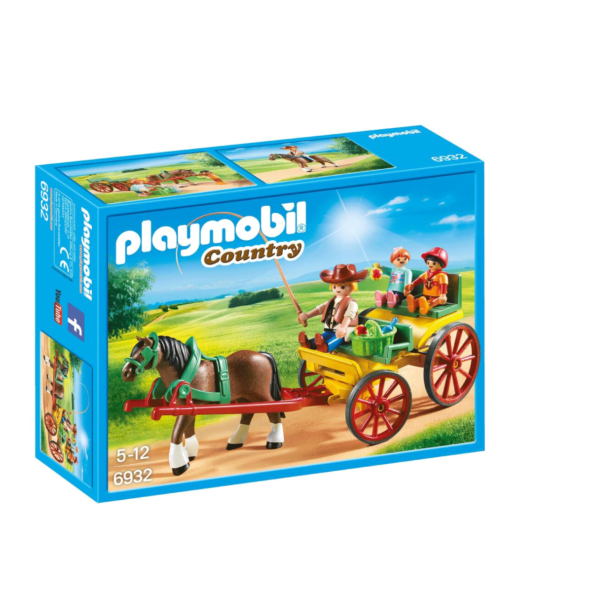 Playmobil Country Carruaje Con Caballo Mundo Manias