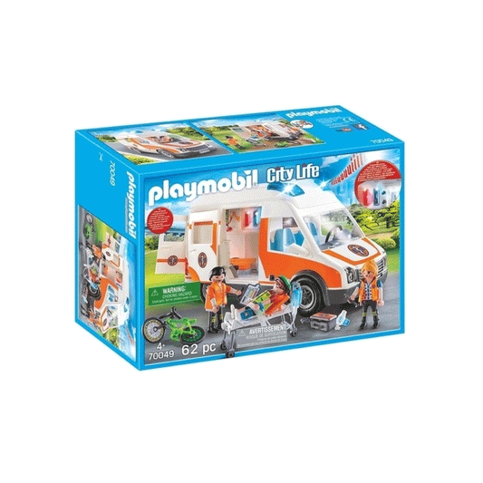 Playmobil City Life  - Ambulancia De Rescate -