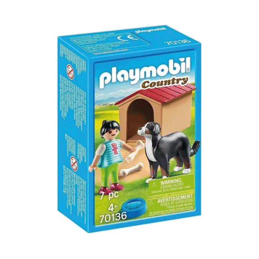 Playmobil Nena con Perro