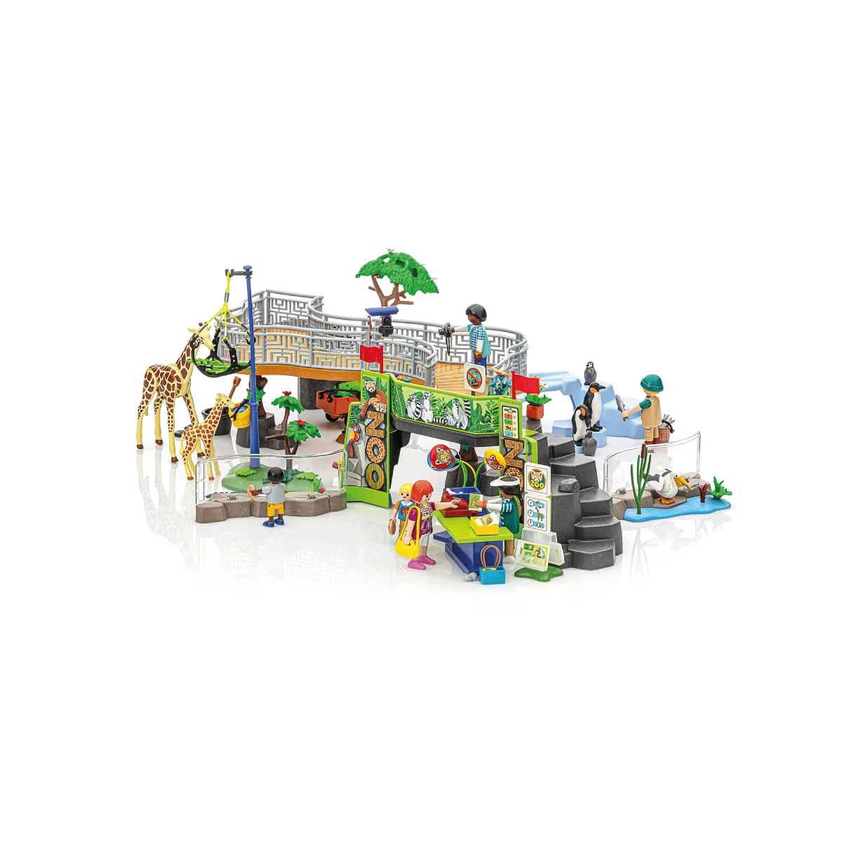 Gran Zoologico Playmobil de la Ciudad