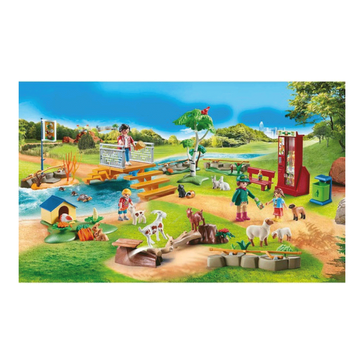 Zoologico Playmobil de Mascotas Mono Coco Jugueterias