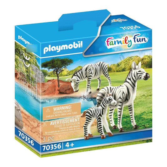 Zebra Playmovil con Potrillo 