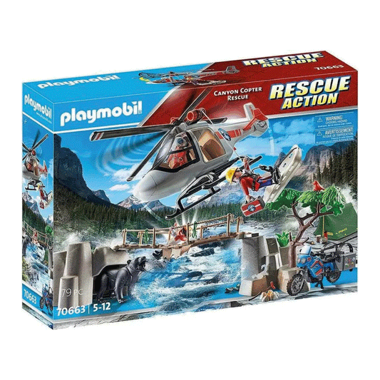 Operacion Transporte Aereo Playmobil Rescue Action 