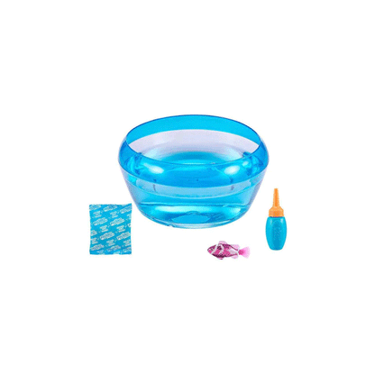 Robo Fish Set Pecera Con Pez Robotico Shine