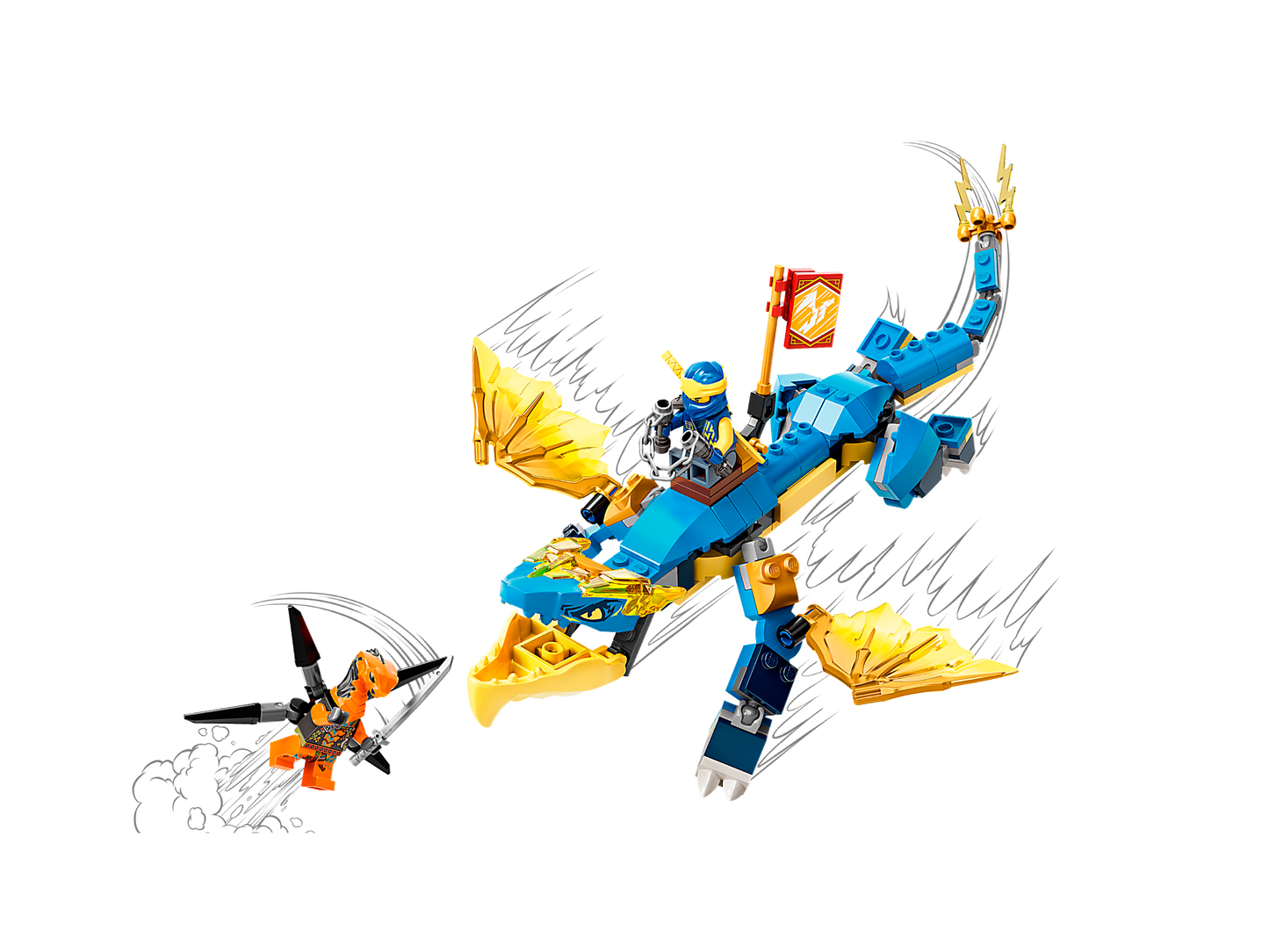 Dragon de Trueno EVO Lego  Jay’s