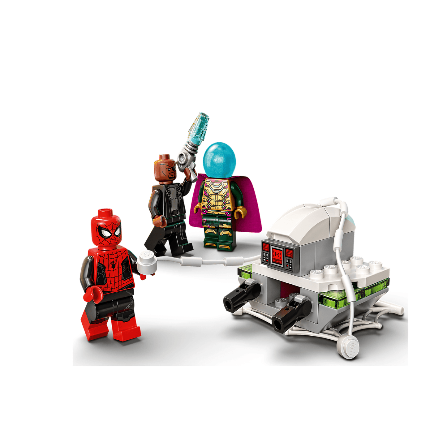 Lego Spider Man  Vs Mysterio Drone Attack