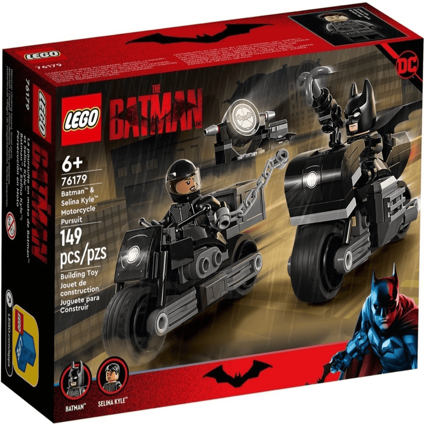 Batman & Selina Kyle Lego  Motorcycle
