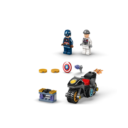 Capitan America Lego E Hidra se Enfrentan