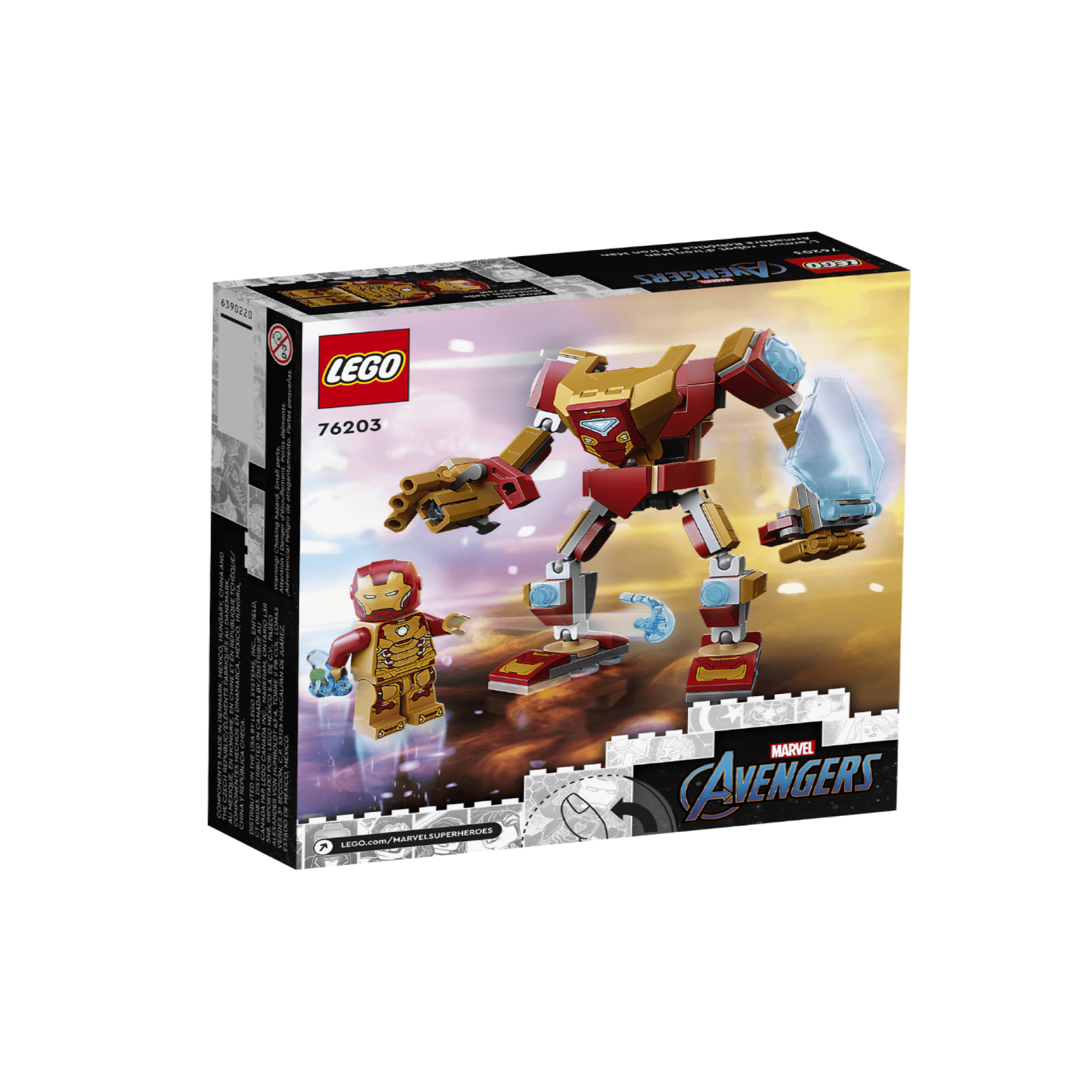 Armadura Robotica Lego Iron Man Mono Coco Jugueterias