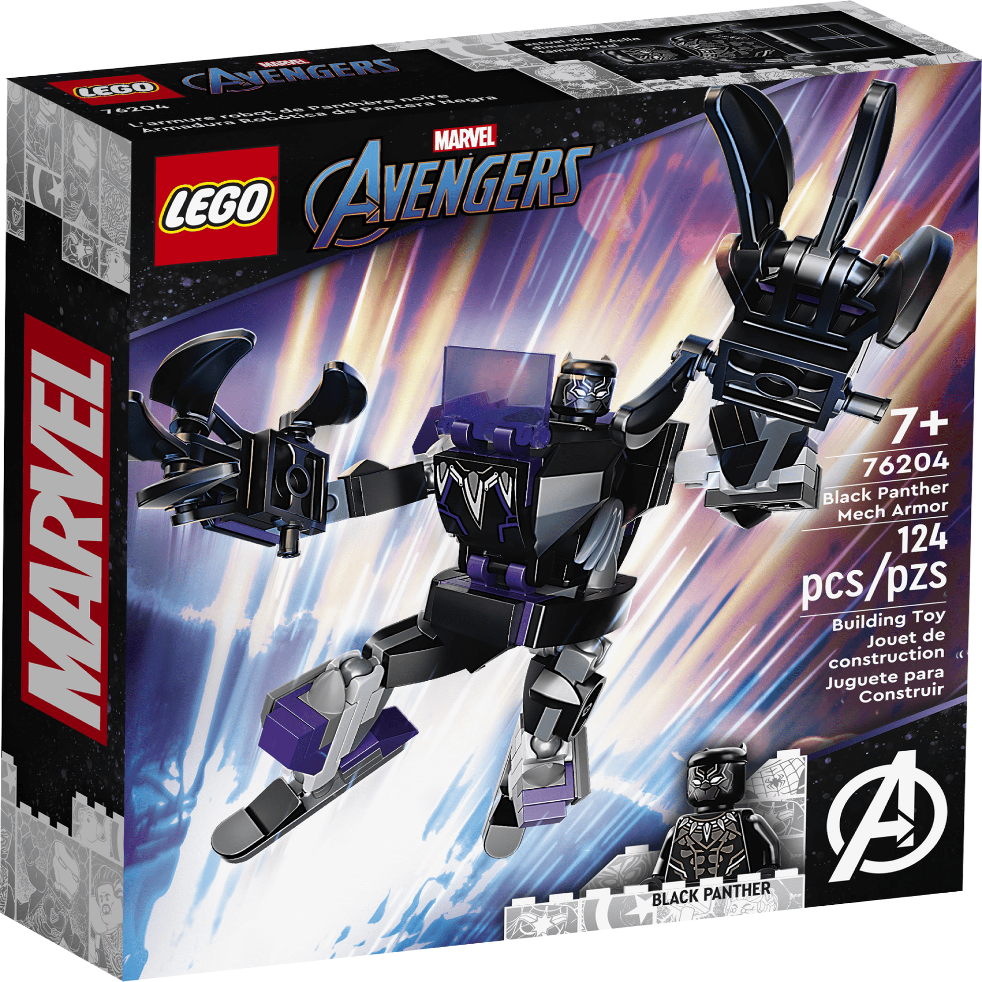 Armadura Lego Black Panther Mech Armor