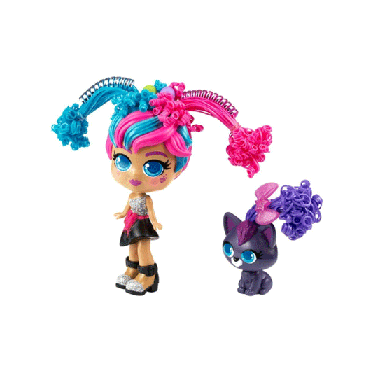 Muñeca Curligirls Milli Change Color Deluxe Pack