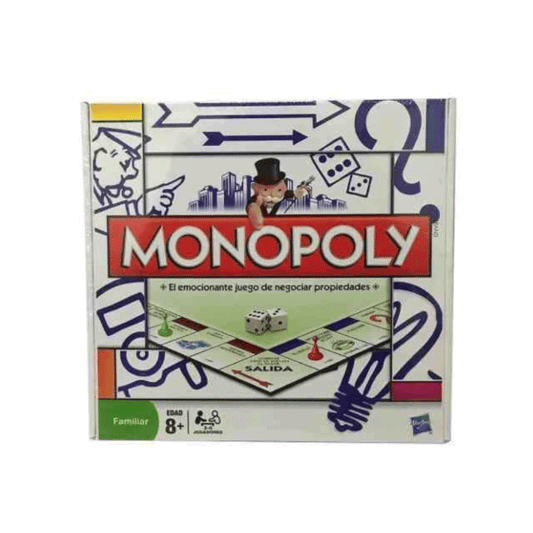 Juego de Mesa Monopoly Versión Popular Hasbro