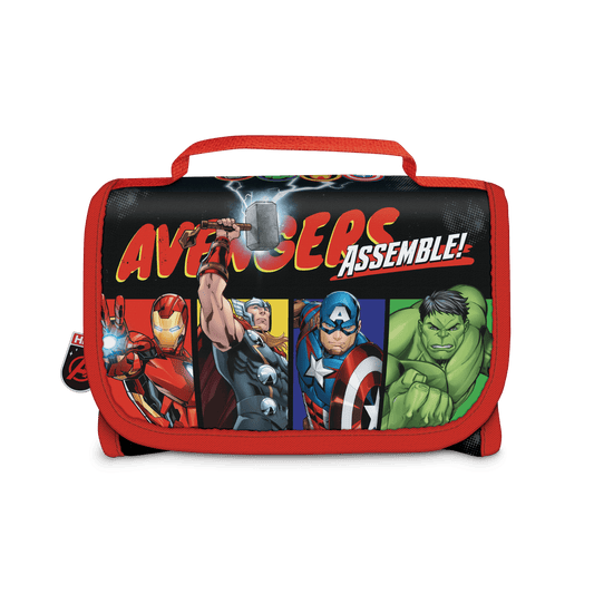 Cartuchera Avengers Rectangular Desplegable Tela